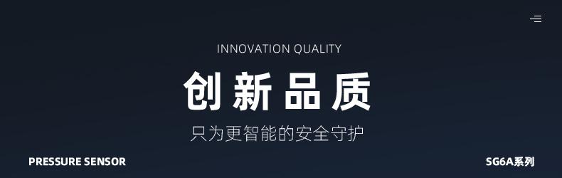 上海邏迅|智能自動滅火裝置感知器(傳感器)SG6A|自動滅火裝置壓力監測|壓力感知器(傳感器)產品詳情圖-3